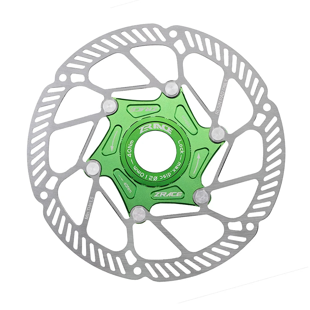 ZRACE Z2 Center Lock Disc Rotor Bike Brake Rotor Strong Heat Dissipation Floating Rotor MTB / Road Disc Brake