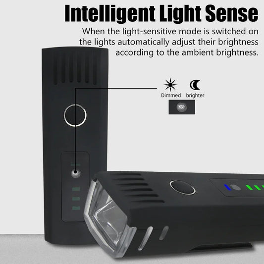 1000LM Bicycle Front Light Bright Bike Led Flashlight Lantern