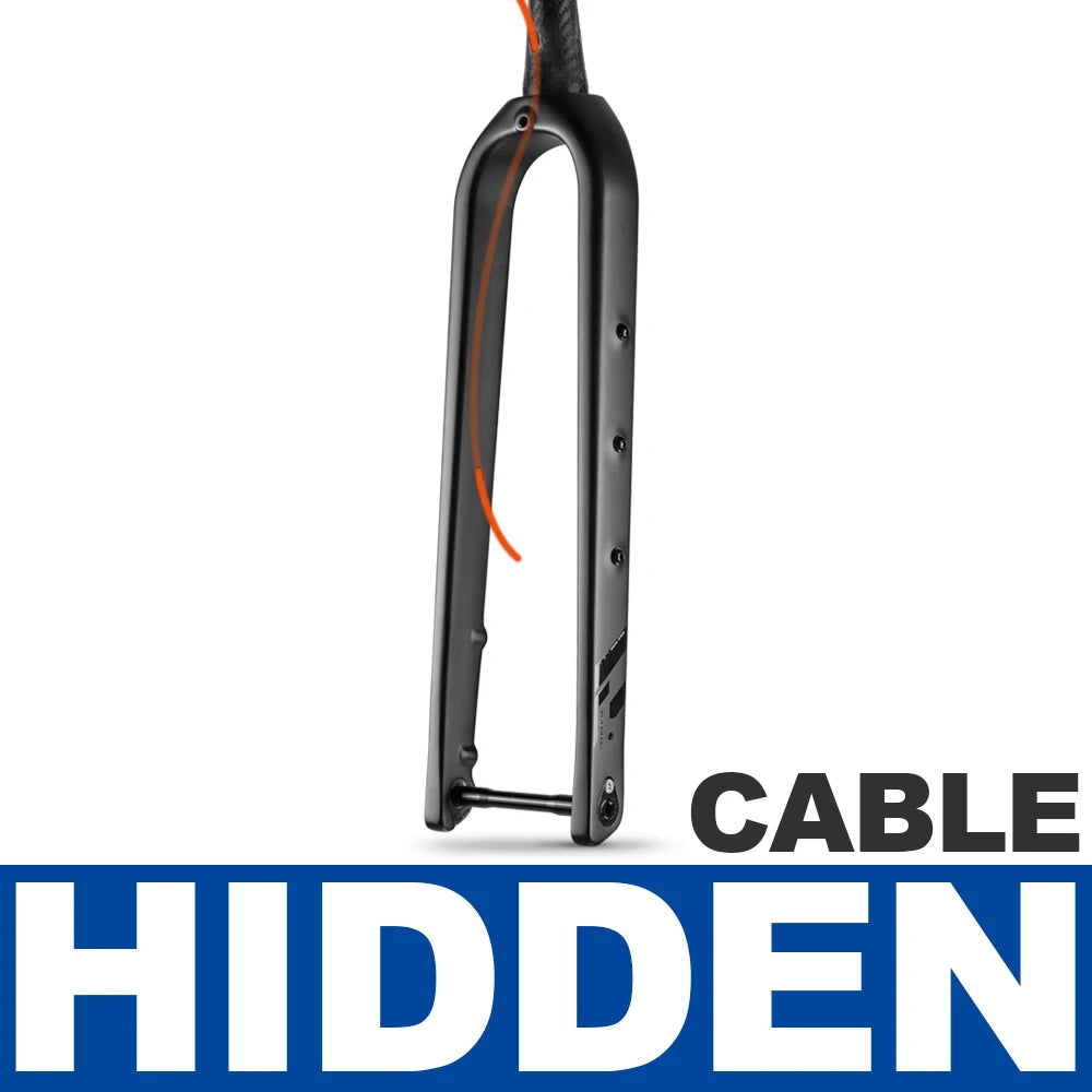 OG-EVKIN FK-020 Gravel Fork Carbon Fiber Tapered Bicycle Front