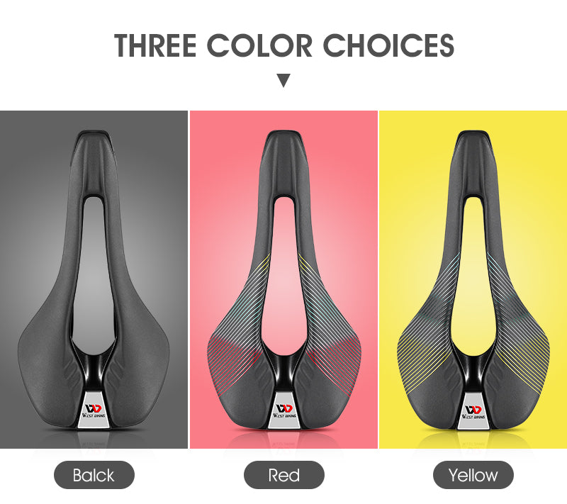 MTB Saddle Road Bike Ultralight Saddle Racing Seat Hollow Ergonomic Design Cr-mo Seat