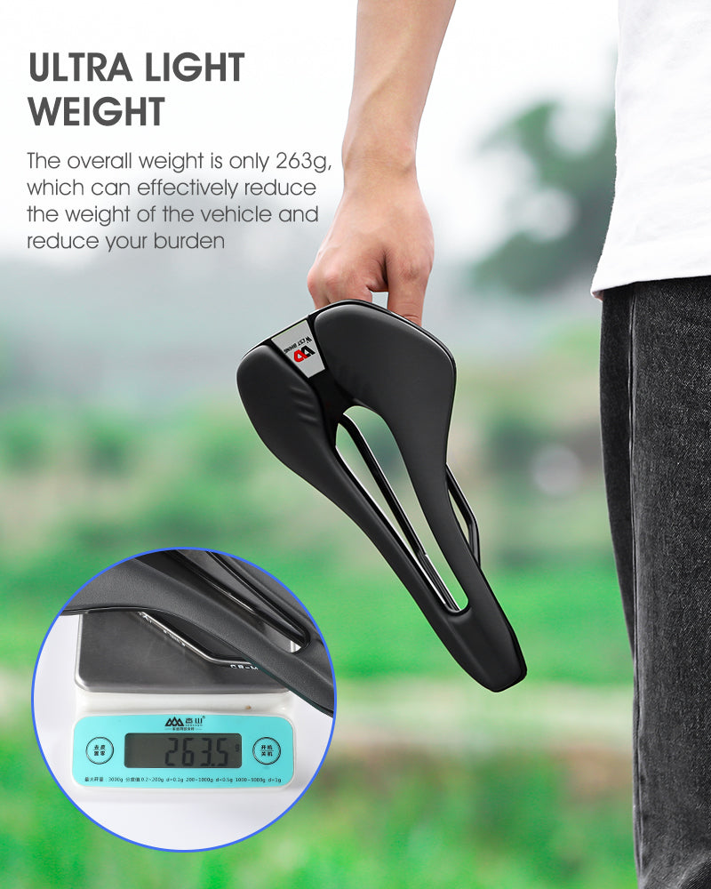 MTB Saddle Road Bike Ultralight Saddle Racing Seat Hollow Ergonomic Design Cr-mo Seat