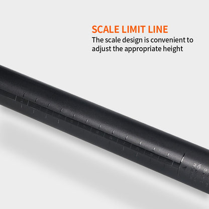 TOSEEK Carbon 27.2 31.6mm Length 400mm Matte Black MTB/Road Bike SeatPosts