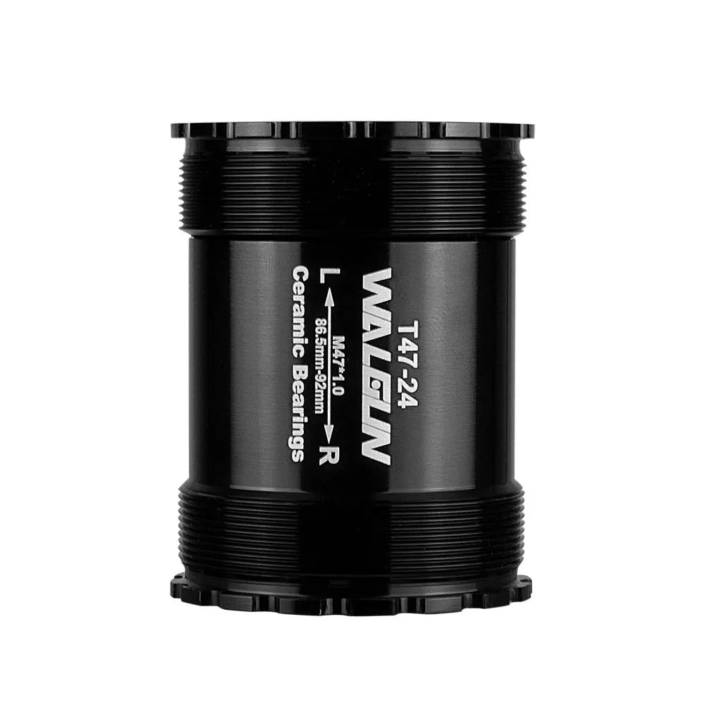 WALGUN T47 Bike Bottom Bracket Ceramic Bearing 86 86.5 92 Inboard Threaded BB for 24/22mm Road MTB Mountain Bicycle Crankset