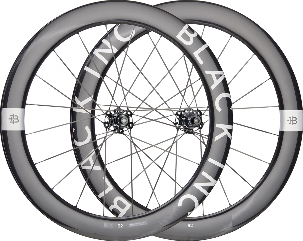Black Inc SIXTY TWO 62mm Carbon Disc Wheelset 700c – Center Lock