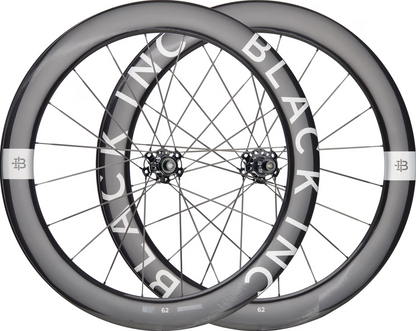 Black Inc SIXTY TWO 62mm Carbon Disc Wheelset 700c – Center Lock