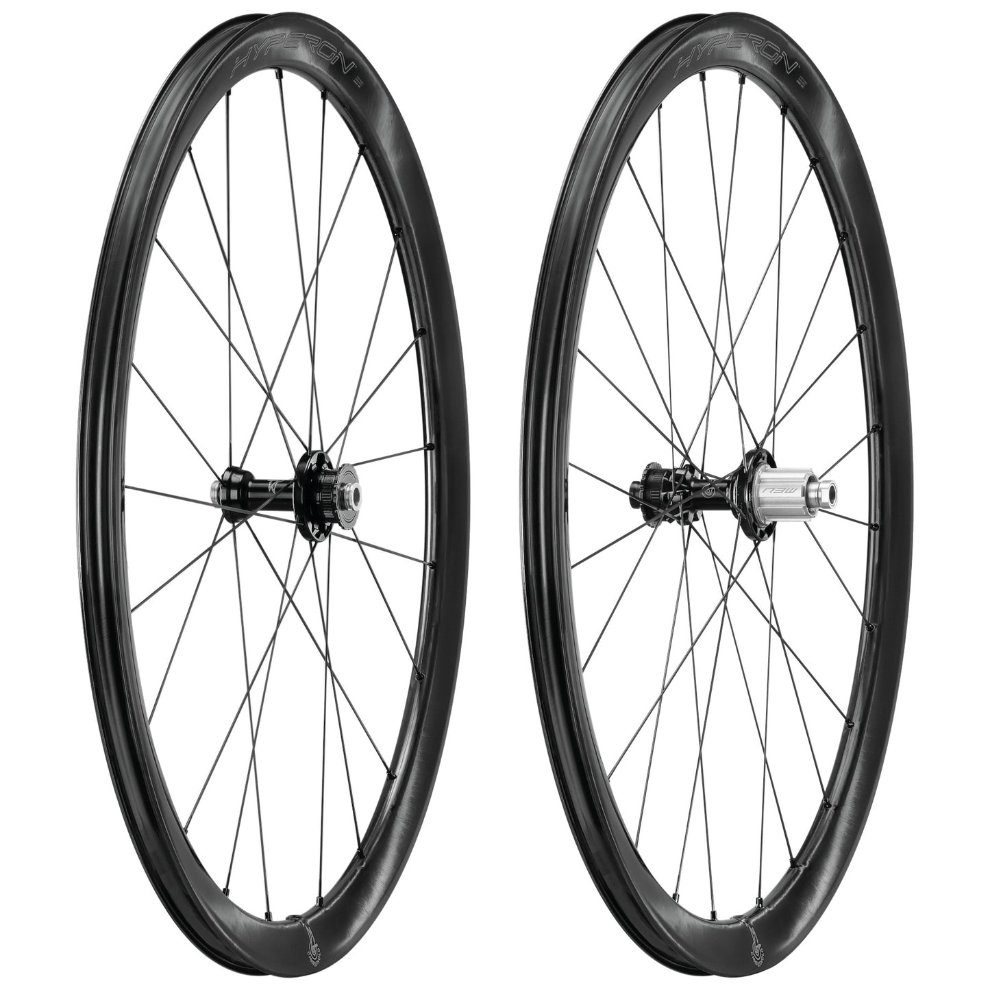 Campagnolo Hyperon N3W black carbon road wheelset