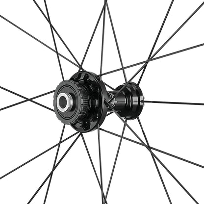 Campagnolo Hyperon N3W freehub and rear wheel detail