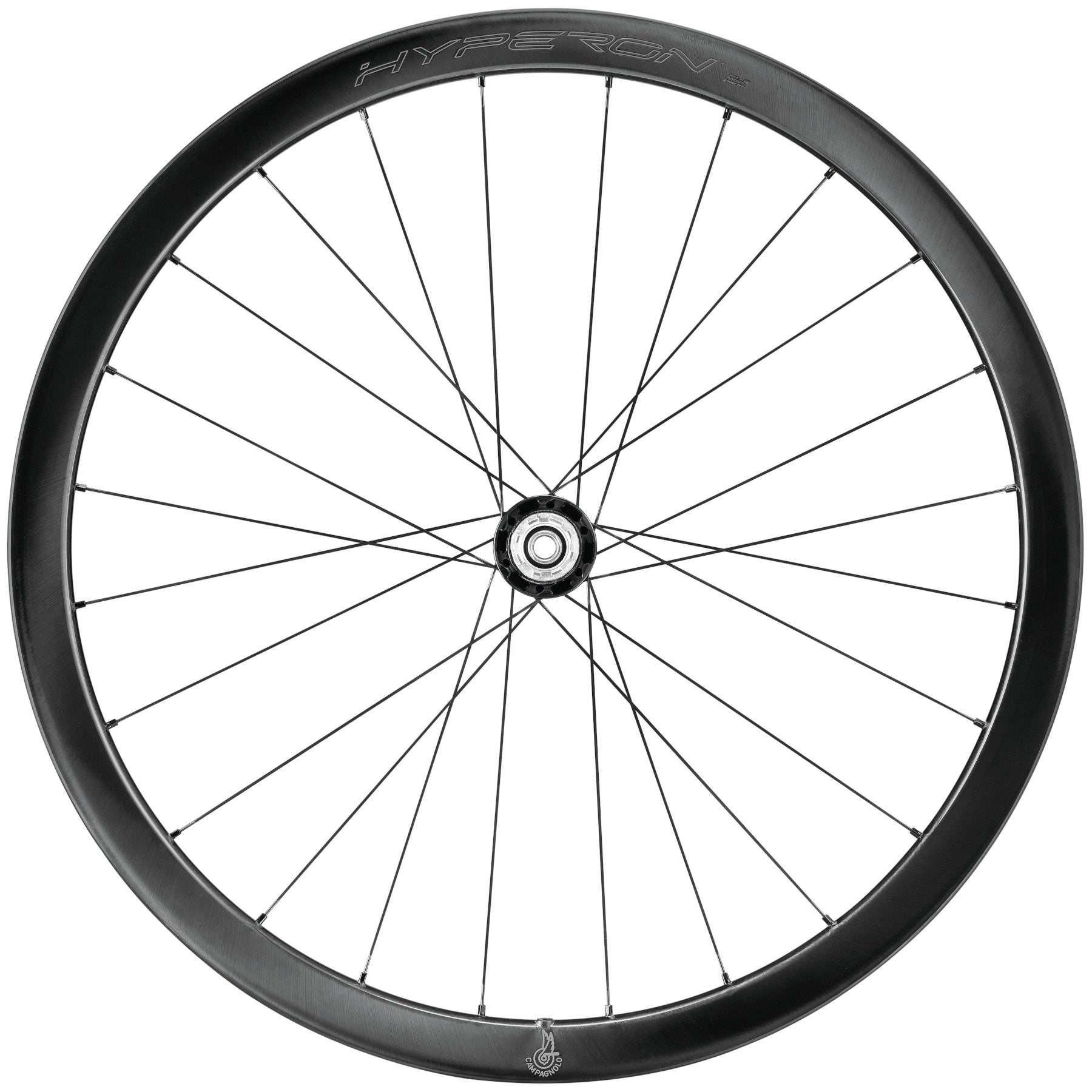Campagnolo Hyperon tubeless-ready C-LUX carbon rim detail