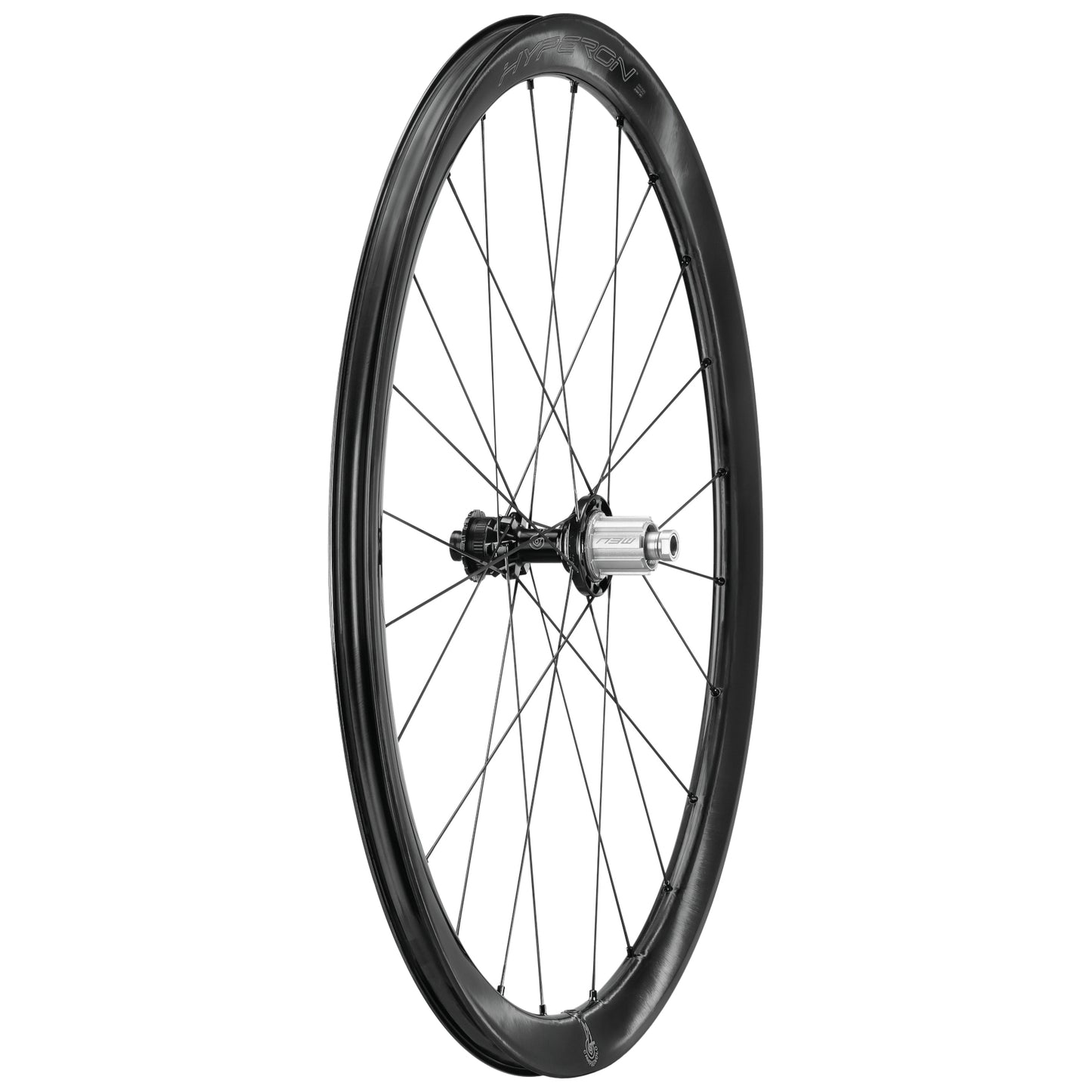 Campagnolo Hyperon carbon climbing wheel side view