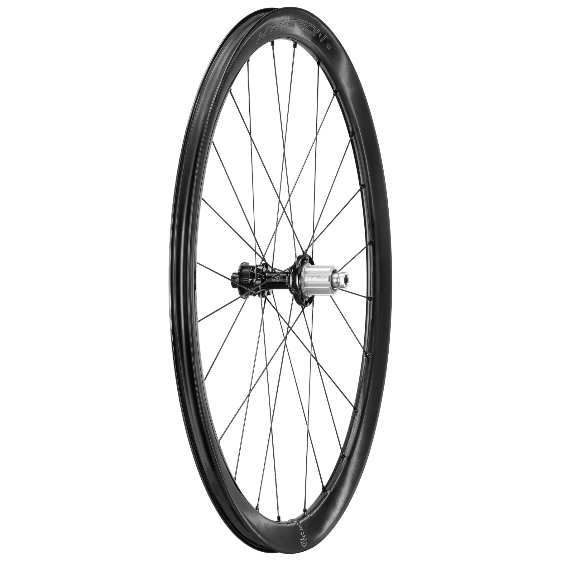 Campagnolo Hyperon carbon climbing wheel side view