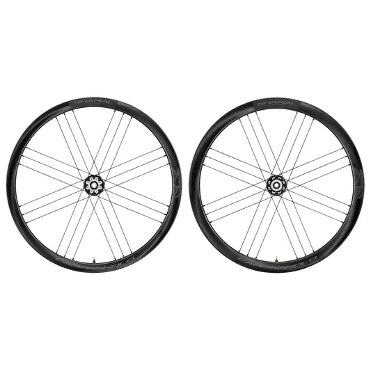 Campagnolo Shamal C21 DB N3W carbon road wheelset in black