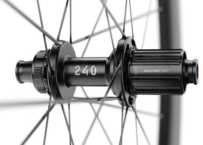 DT Swiss ARC 1400 DICUT 65 carbon disc wheelset product view