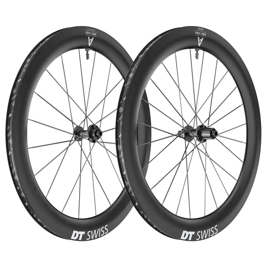 DT Swiss ARC 1400 DICUT 65 black carbon road wheelset