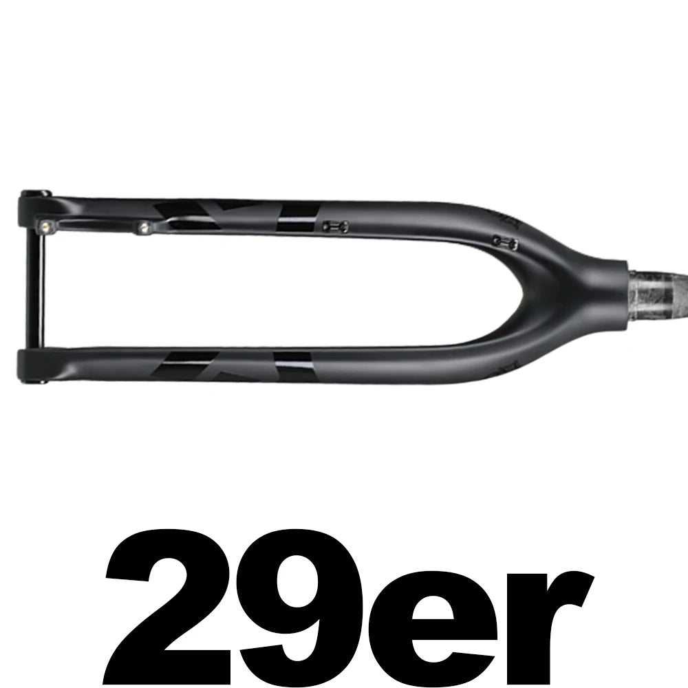 OG-EVKIN FK-006 MTB Fork 27.5er 29er Carbon Black Tapered XC Mountain Bike Bicycle Forks 15 x 100 mm Thru Axle Bike Accessorie