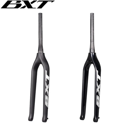 BXT Carbon Fork 29er Carbon MTB Fork Tapered Thru Axle 15mm Bicycle Mountain Fork Racing Use Bike Fork Disc 160mm
