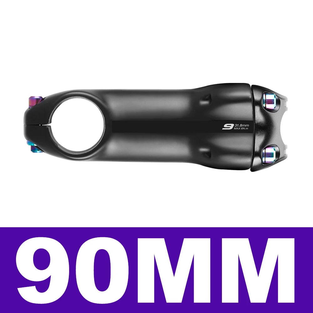 OG-EVKIN BS-004 Pro+ T1000 Carbon Stem 10 Degree 31.8MM Titanium Road Bike Stem Positive and Negative Cycling MTB Bicycle Parts