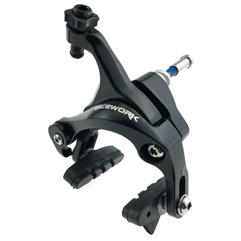 RACEWORK Road Bike Dual Pivot Calipers Bicycle Brake Racing Aluminum Side Pull Caliper Front Rear Bicycle parts