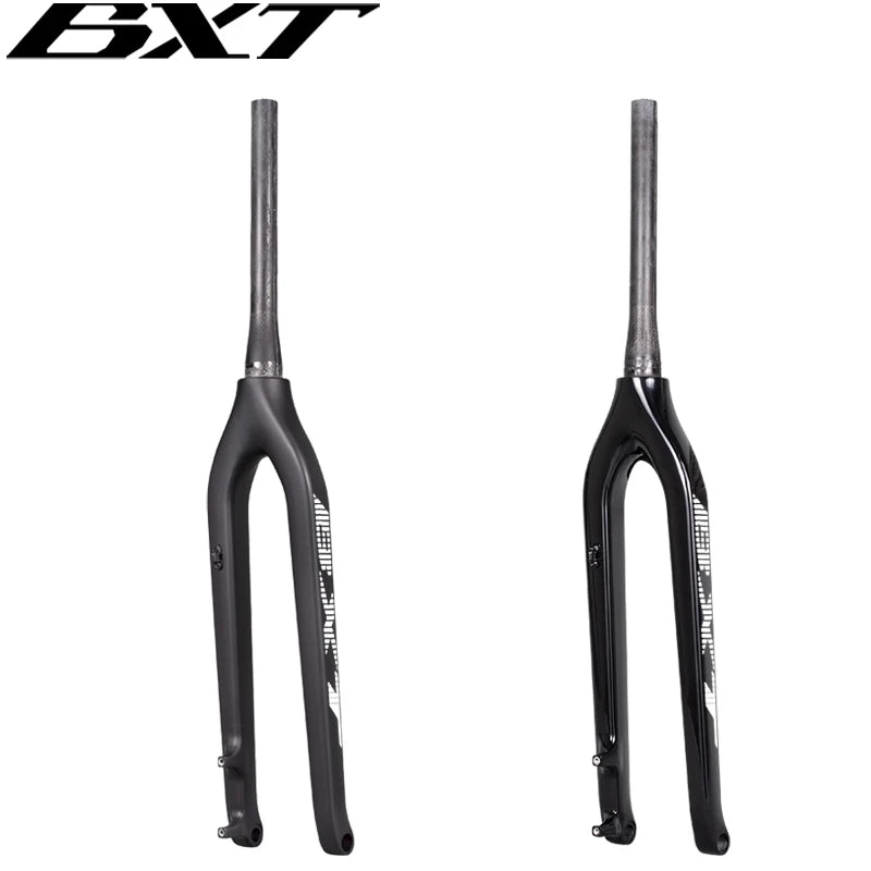 BXT Carbon Fork 29er Carbon MTB Fork Tapered Thru Axle 15mm Bicycle Mountain Fork Racing Use Bike Fork Disc 160mm