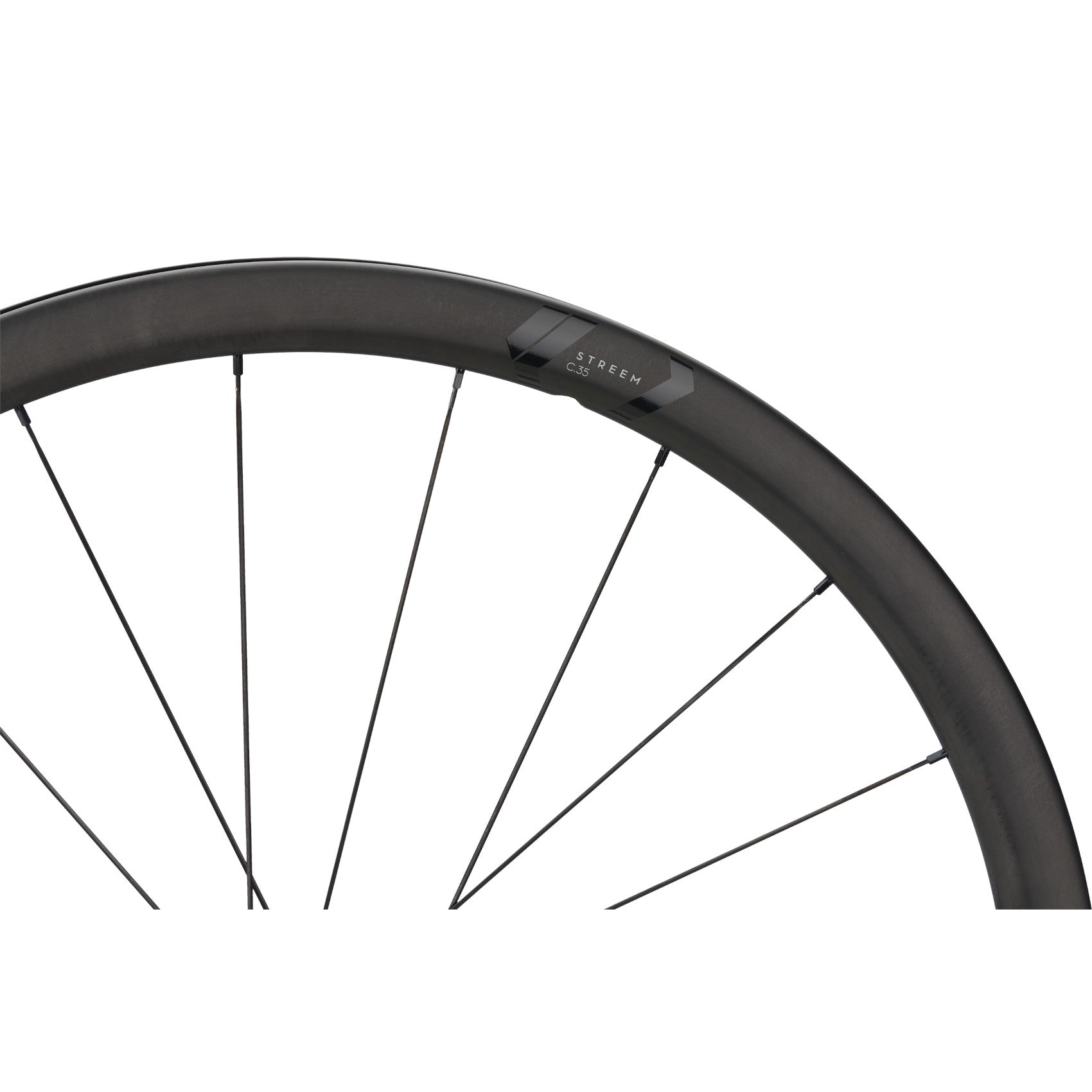Newmen Streem C.35 front and C.38 rear carbon rim profile