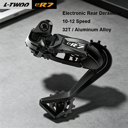 LTWOO eR7 Electronic Groupset Road Bike 2x12 2x11 Wireless Control Aluminum Alloy Shifters Hydraulic Disc Brake Derailleur Kit