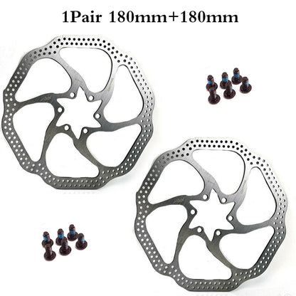 2PC AVID Rotor Bike Brake Rotor Disc MTB 160mm 180mm 203mm Bicycle Rotor For Sram Rotor Brake Mountain Bike Hydraulic Brake Part