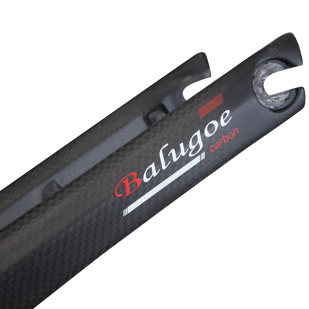 BALUGOE-Road Bicycle Fork, Full Carbon Disc Brake, Flat Brake, Bicycle Accessories, 700C * 23C, 25C, 28C, 28.6mm, 2023