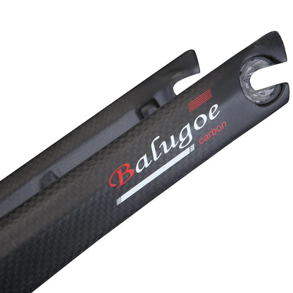 BALUGOE-Road Bicycle Fork, Full Carbon Disc Brake, Flat Brake, Bicycle Accessories, 700C * 23C, 25C, 28C, 28.6mm, 2023