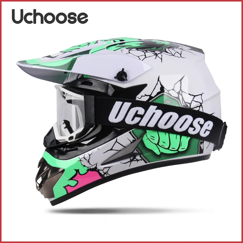 2023 New Motorbike Helmet Windproof Sturdy Classic Riding Helmet Off-road Bickcles Bike Men's Women's Multi Colour Motocross