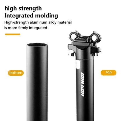 Ultralight Bike Seat Post Mtb Road Saddlle Seatpost 27.2 30.9 31.6mm*350mm Bicycle Seat Tube Adjustable Aluminium Sand Blast Rod