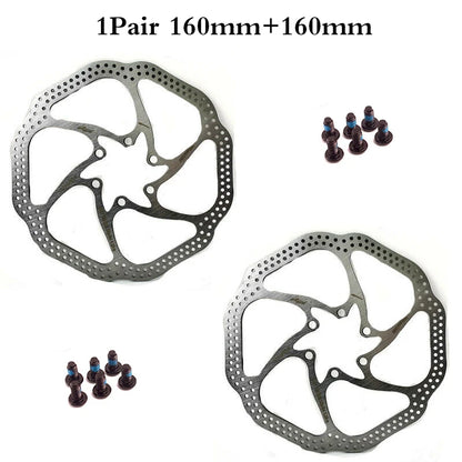 2PC AVID Rotor Bike Brake Rotor Disc MTB 160mm 180mm 203mm Bicycle Rotor For Sram Rotor Brake Mountain Bike Hydraulic Brake Part