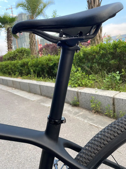 ELITA ONECarbon Seat Post 27.2/30.9/31.6mm MTB/Road Biike Carbon Fiber Seatpost Titanium Screws Light 130g Seat Tube