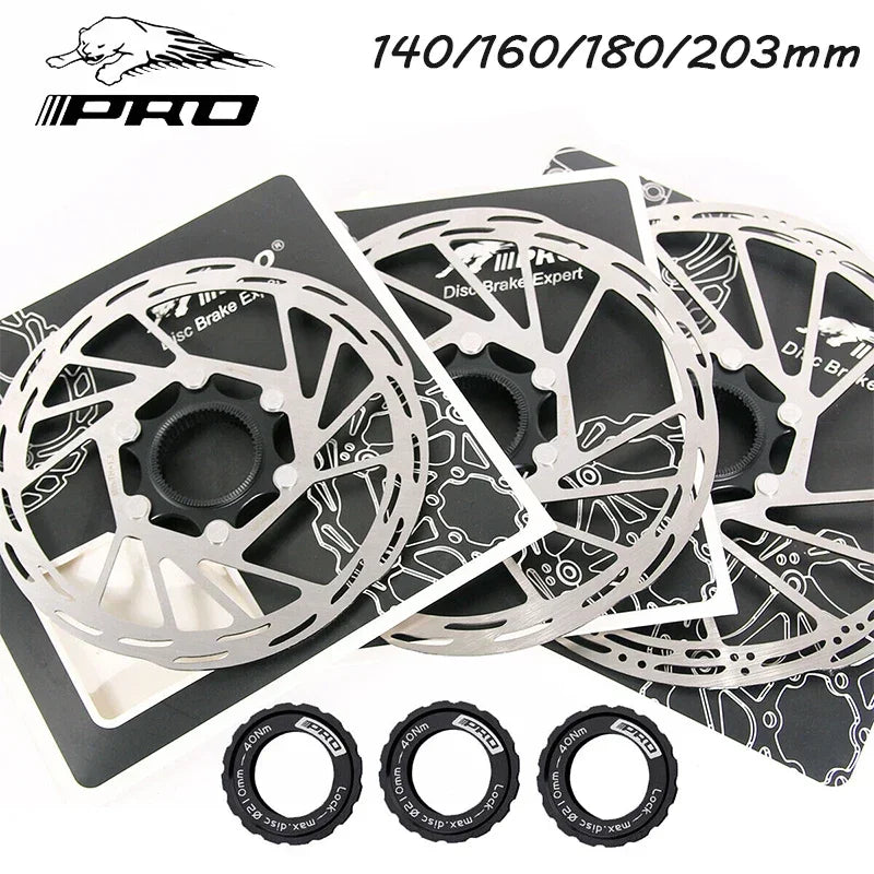 IIIPRO Centerlock Rotors MTB Bike Brake Discs Road Cycling Disk Brake Rotor Center Lock Bicycle Hydraulic Brakes Discs Bike Part