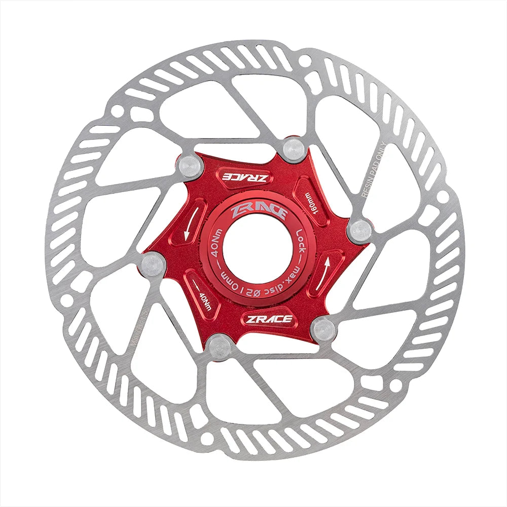 ZRACE Z2 Center Lock Disc Rotor Bike Brake Rotor Strong Heat Dissipation Floating Rotor MTB / Road Disc Brake