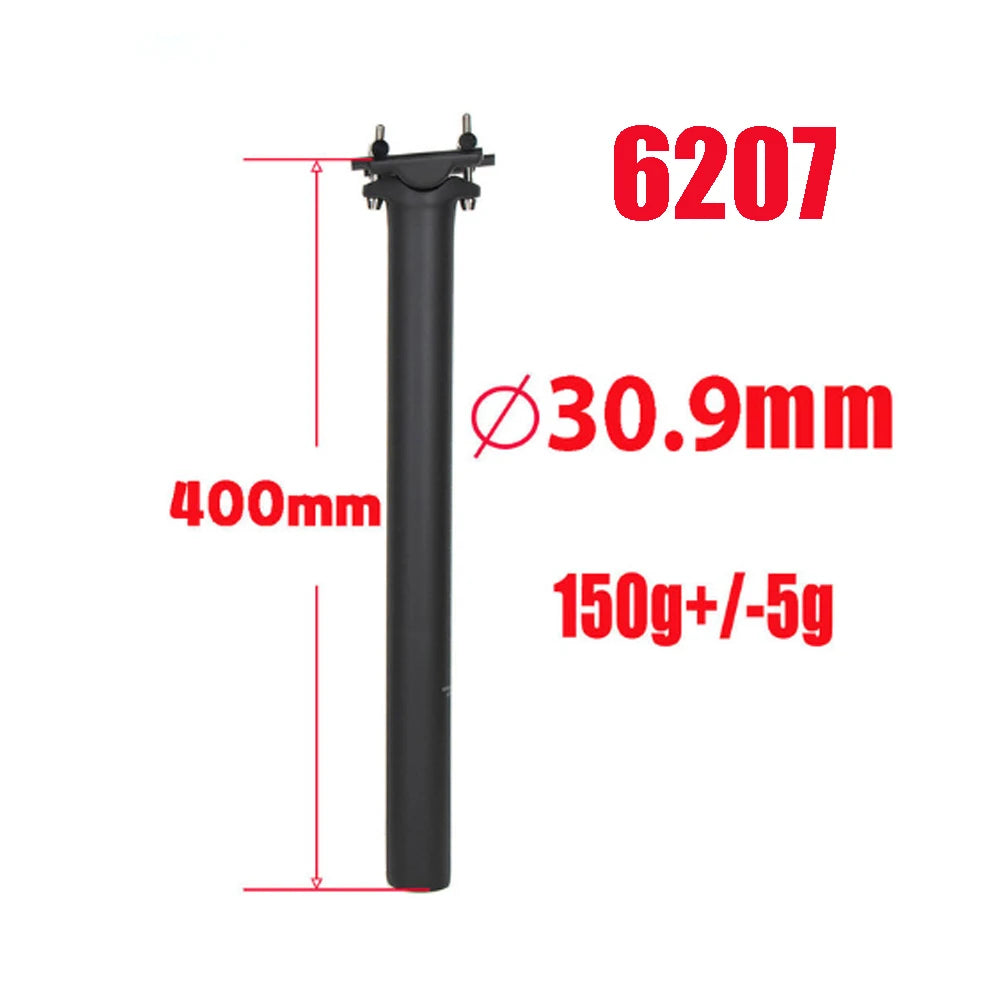 ELITA ONECarbon Seat Post 27.2/30.9/31.6mm MTB/Road Biike Carbon Fiber Seatpost Titanium Screws Light 130g Seat Tube