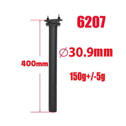 ELITA ONECarbon Seat Post 27.2/30.9/31.6mm MTB/Road Biike Carbon Fiber Seatpost Titanium Screws Light 130g Seat Tube
