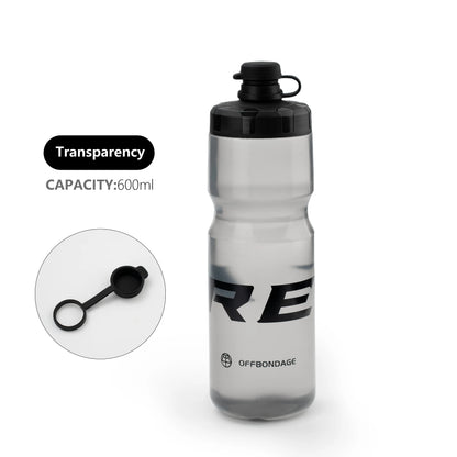 OFFBONDAGE Bicycle Water Bottle Squeezable Cycling Bottle Non-Deform Ultralight Sports Bottle Outdoor Camping Bike Drink Bottle