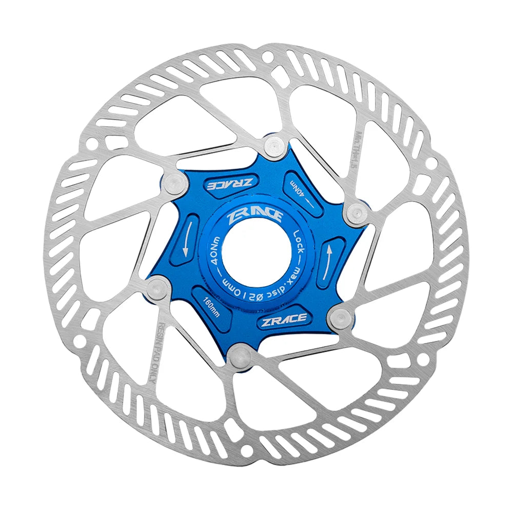 ZRACE Z2 Center Lock Disc Rotor Bike Brake Rotor Strong Heat Dissipation Floating Rotor MTB / Road Disc Brake