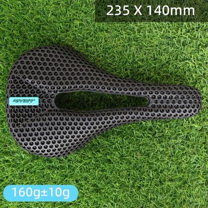 RYET Bike Carbon Saddle 3D Printed Saddle 140mm 7x9mm Round Rail Superlight Road MTB Racing Bicycle Seat Saddles Cushion Parts