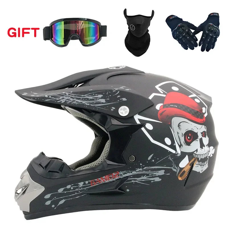 Gravelock Dirt Race Helmet Kit