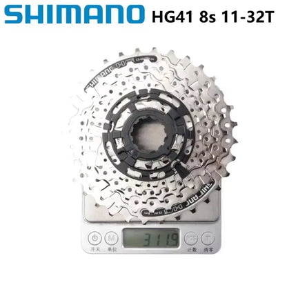 Shimano HG200 HG31 8 Speed Cassette HG51 HG41 MTB Mountain Bike Bicycle K7 HG50 Road Bike Freewheel 8s 11-32T Bicycle Parts