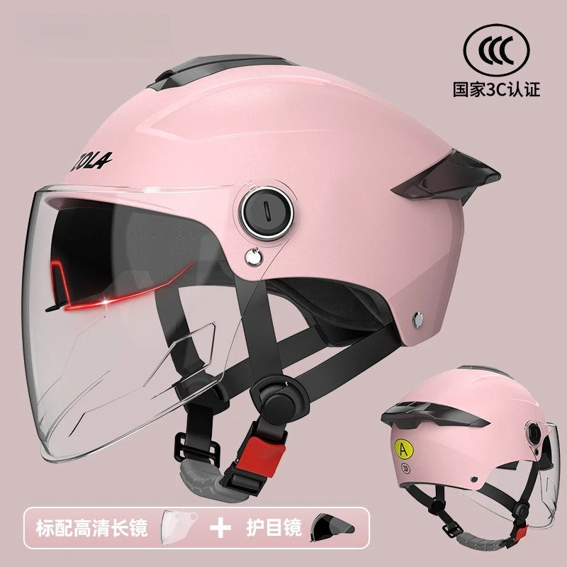Citylight Sun Visor Half Helmet