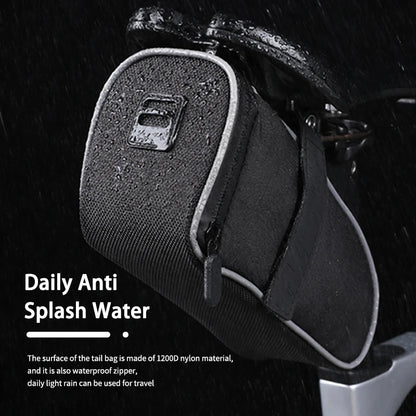 Bicycle Saddle Bag Portable Mini Bike Saddle Bags Reflective Scratch Resistant Cycling Bag Accessories