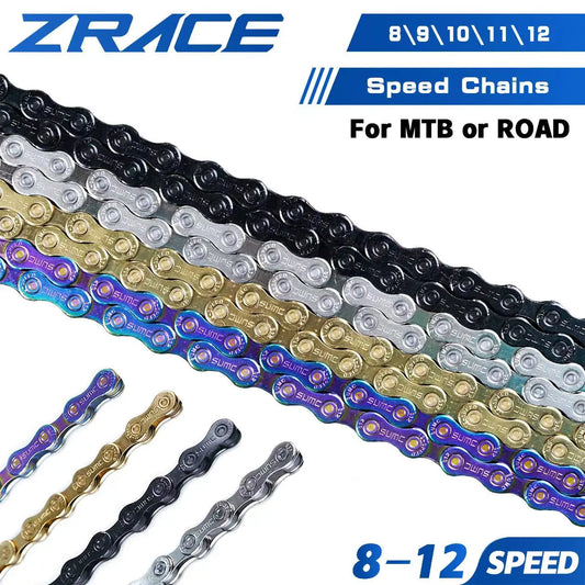 ZRACE Bike Chain 8 9 10 11 12 Speed MTB Mountain Road – 114/120