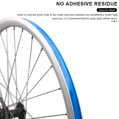 Bicycle Tubeless Rim Tape Wear-Resistant MTB Road Bike Rim Tape Strips Cycling Wheel Width 21/23/25/27/29/31/33/35mm Length 10m