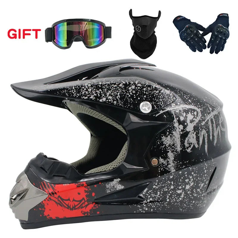 Gravelock Dirt Race Helmet Kit