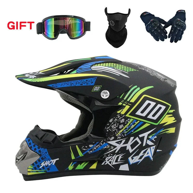 Gravelock Dirt Race Helmet Kit
