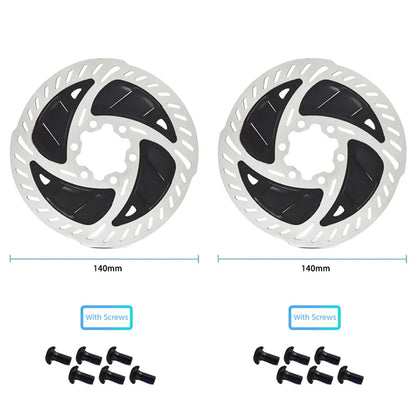 140MM 160MM MTB Bike Disc Brake Cooling Floating Rotor RT900 Brake Disc 6 Bolts Quality Mountain Road Bicycle Disc Brake Rotor
