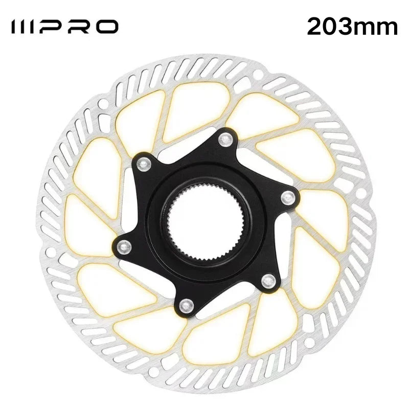 IIIPRO Bike Rotor Centerlock MTB Hydraulic Brake Disc Stainless Steel Durable Mountain Road Bike Brake Disk Rotors Cycling Part
