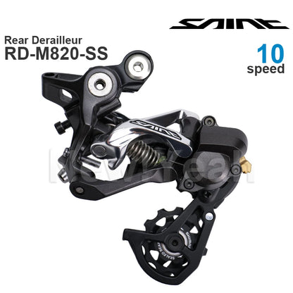 SHIMANO SAINT M820 10v Groupset with Shifter SL-M820 and Rear Derailleur RD-M820-SS 10-speed Original parts