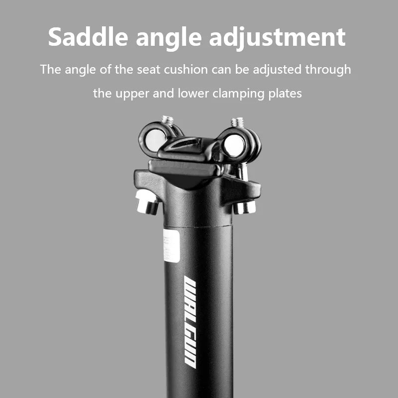 Ultralight Bike Seat Post Mtb Road Saddlle Seatpost 27.2 30.9 31.6mm*350mm Bicycle Seat Tube Adjustable Aluminium Sand Blast Rod